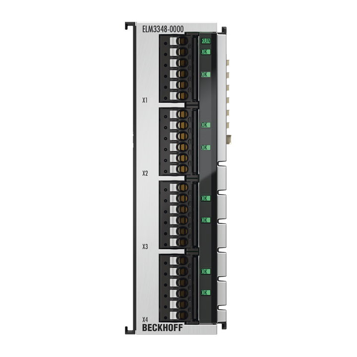 ELM3348-0000 | EtherCAT Terminal, 8-channel analog input, temperature, thermocouple, 24 bit, high-precision, 1 ksps