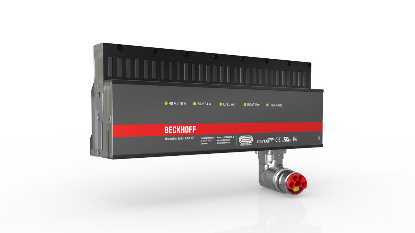 AT2102 with option ZX2002-0002 (mounting position B23-ENP connector with direction of rotation to the type plate - default configuration)