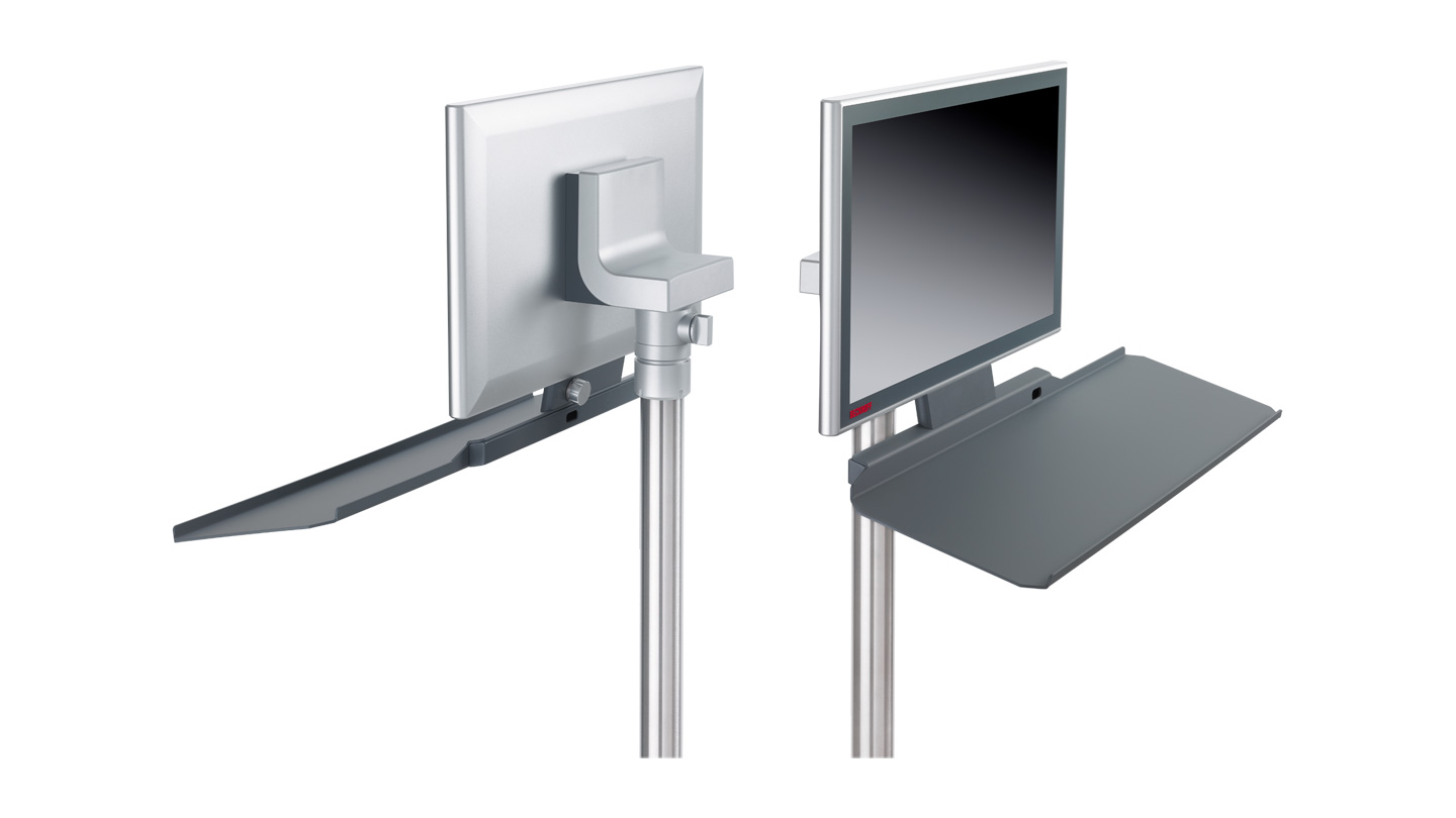 C9900-M423 | Keyboard and mouse shelf with integrated 2-port USB socket