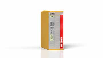 EJ1914 | EtherCAT plug-in module, 4-channel digital input, 24 V DC, TwinSAFE, TwinSAFE Logic