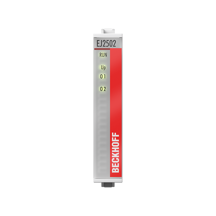 EJ2502 | EtherCAT plug-in module, 2-channel PWM output, 24 V DC, 0.5 A
