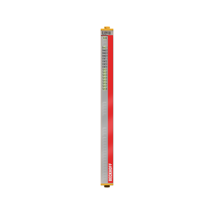 EJ2918 | EtherCAT-Steckmodul, 8-Kanal-Digital-Ausgang, 24 V DC, 0,5 A, TwinSAFE, TwinSAFE Logic