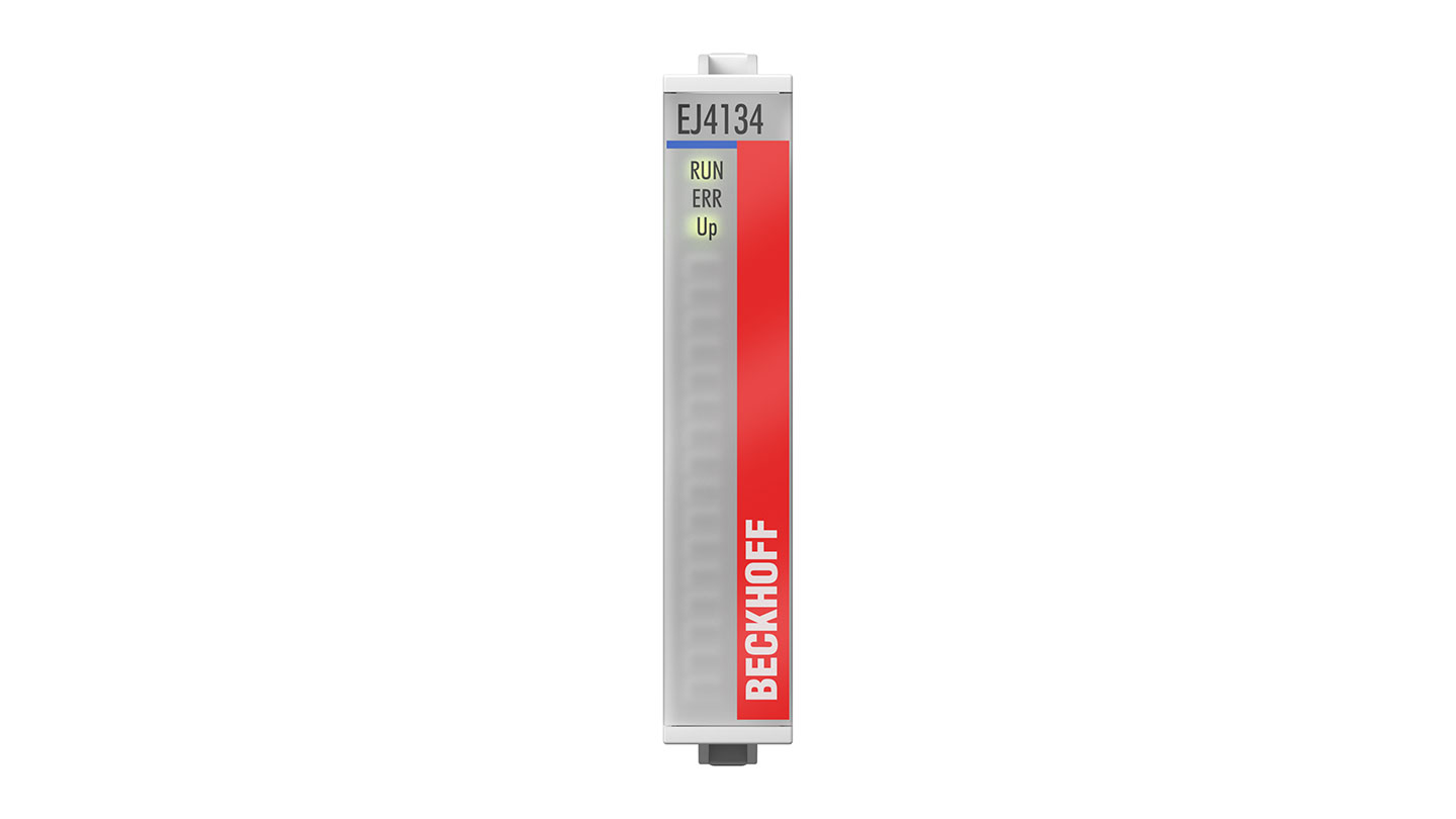 EJ4134 | EtherCAT plug-in module, 4-channel analog output, voltage, ±10 V, 16 bit