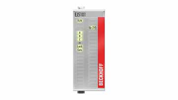 EJ5101 | EtherCAT plug-in module, 1-channel encoder interface, incremental, 5 V DC (DIFF RS422, TTL), 1 MHz