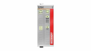 EJ7041-0052 | EtherCAT plug-in module, 1-channel motion interface, stepper motor, 48 V DC, 5 A