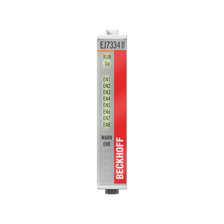 EJ7334-0008 | EtherCAT plug-in module, 4-channel motion interface, DC motor, 24 V DC, 3 A