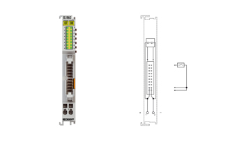 EL1862 | EtherCAT Terminal, 16-channel digital input, 24 V DC, 3 ms, flat-ribbon cable