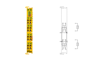EL1904 | EtherCAT Terminal, 4-channel digital input, 24 V DC, TwinSAFE