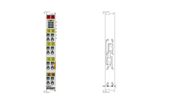 EL2612 | EtherCAT Terminal, 2-channel relay output, 125 V AC, 30 V DC, 0.5 A AC, 2 A DC