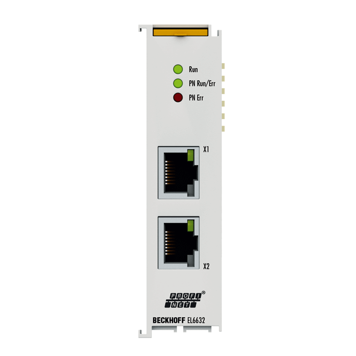 EL6632 | EtherCAT Terminal, 2-port communication interface, PROFINET IRT, controller