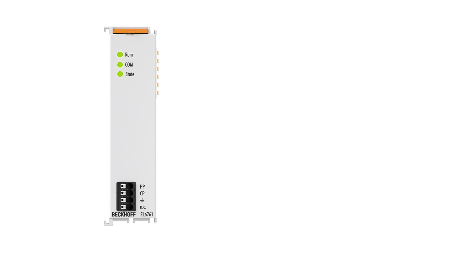 EL6761 | EtherCAT Terminal, 1-channel communication interface, ISO 15118 powerline, charge controller