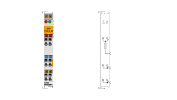 EL9200 | Potential supply terminal, 24 V DC, with fuse