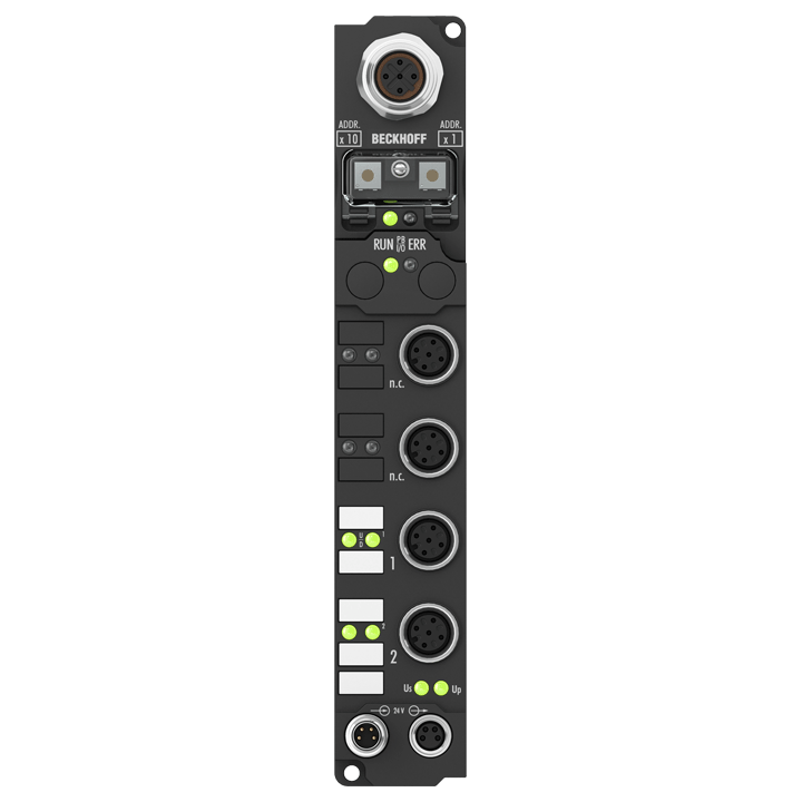 IP2512-Bxxx | Fieldbus Box, 2-channel PWM output, 24 V DC, 2.5 A, M12