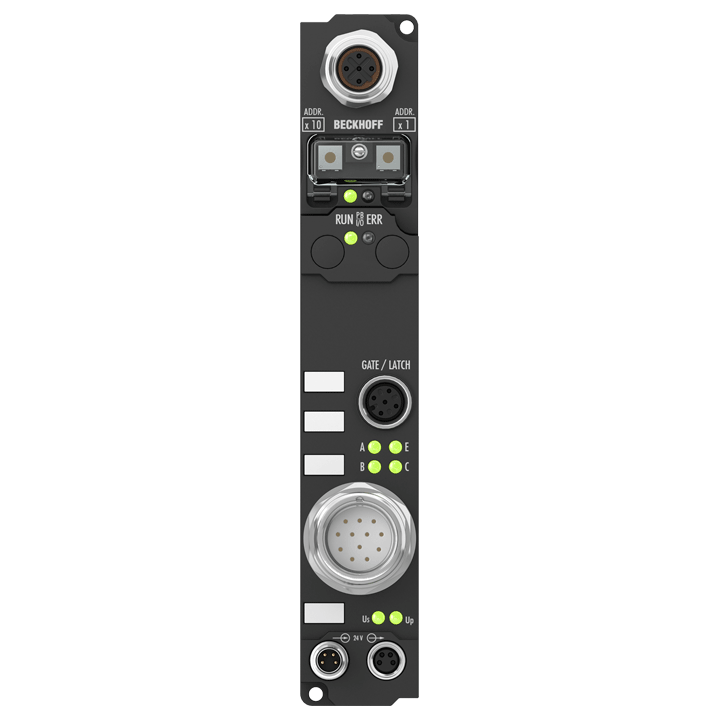 IP5109-Bxxx | Fieldbus Box, 1-channel encoder interface, incremental, 5 V DC (DIFF RS422, TTL), 1 MHz, M23