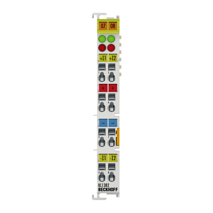 KL1382 | Bus Terminal, 2-channel digital input, thermistor, 24 V DC, 30 ms