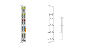 KL1402 | Bus Terminal, 2-channel digital input, 24 V DC, 3 ms, 2-wire connection