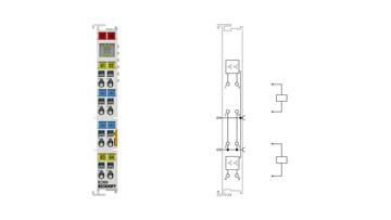 KL2404 | Bus Terminal, 4-channel digital output, 24 V DC, 0.5 A, 2-wire connection