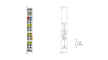 KL6831 | Bus Terminal, 1-channel communication interface, SMI, master, LoVo
