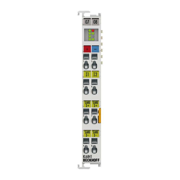 KL6841 | Bus Terminal, 1-channel communication interface, SMI, master, 230 V AC