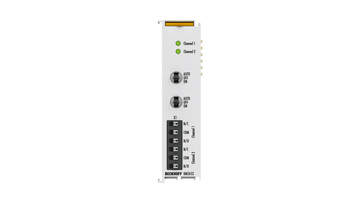 KM2652 | Bus Terminal module, 2-channel digital output, 230 V AC, 6 A, manual/automatic operation