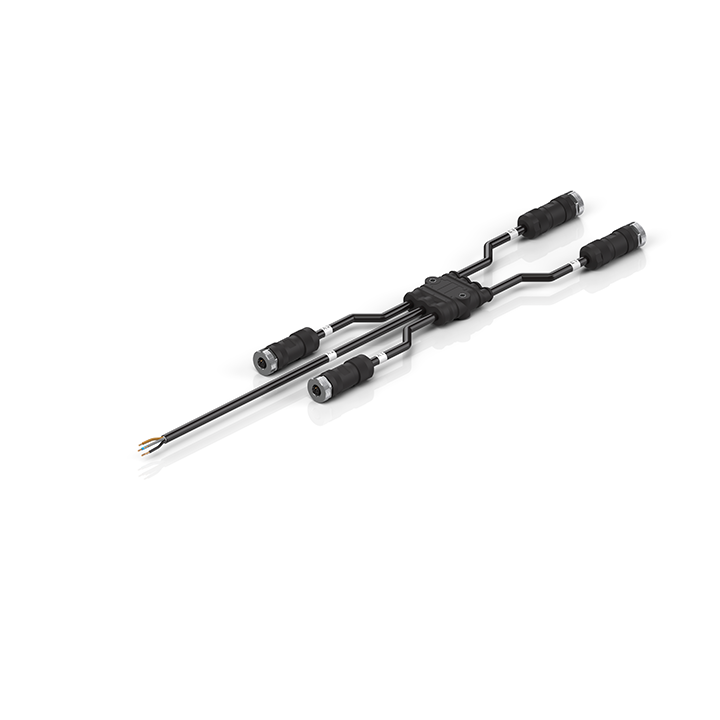 ZC2000-0000-0018 | Splitter cable, for XPlanar tile APS4322-0000-0000, 2 x 2 layout, PVC, fixed installation