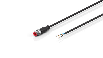 ZK2000-6100-0xxx | Sensor cable, PUR, 4 x 0.34 mm², drag-chain suitable